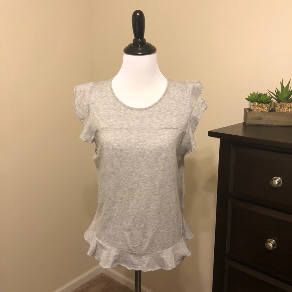 J. Crew grey shirt